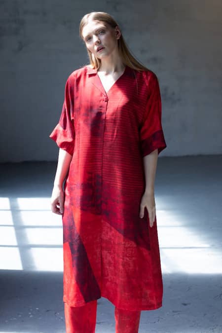 Clos Half Sleeves Tunic & Pant Set 