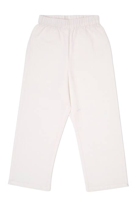 Little Luxury Multi Color Linen, Cotton Sequins Striped Kurta Set at Aza Fashions Little Luxury_Multi Color Linen, Cotton Sequins Striped Kurta Set _at_Aza_Fashions