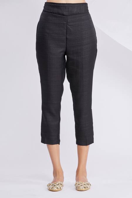 Shop Naintara Bajaj Pink Silk Kurta And Pant Set Online at Aza Fashions Shop_Naintara Bajaj_Pink Silk Kurta And Pant Set_Online_at_Aza_Fashions