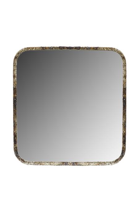 Cocovey Homes_Multi Color Alloy Vogue Square Wall Mirror_Online_at_Aza_Fashions