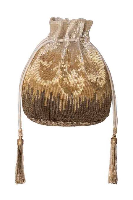 Buy Lovetobag Gold Embroidered Dysis Potli Bag Online at Aza Fashions Buy_Lovetobag_Gold Embroidered Dysis Potli Bag _Online_at_Aza_Fashions
