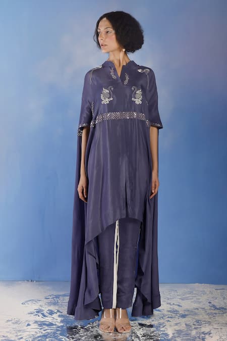 Eclat by Prerika Jalan Cape Style Tunic & Pant Set 