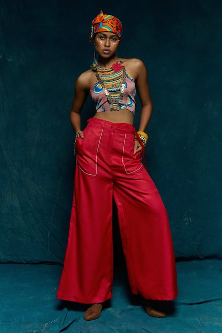 Esha L Amin Straight Pant 