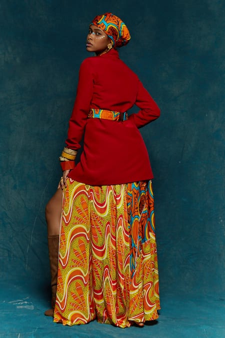 Esha L Amin Button Down Blazer 