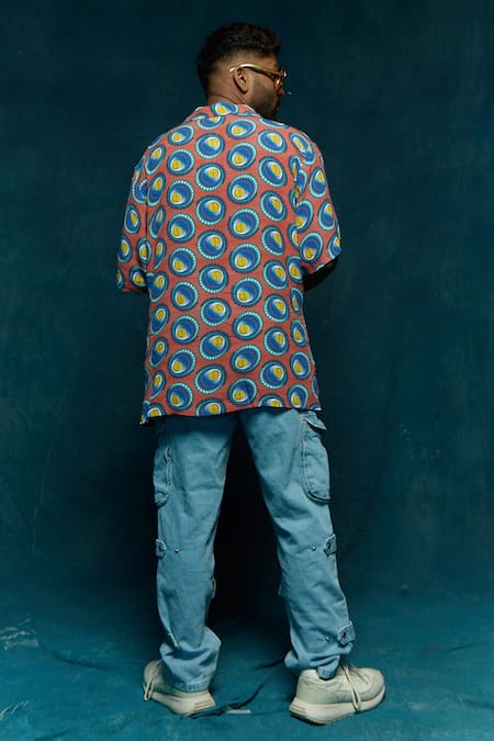 Esha L Amin Tennis Ball Print Shirt 