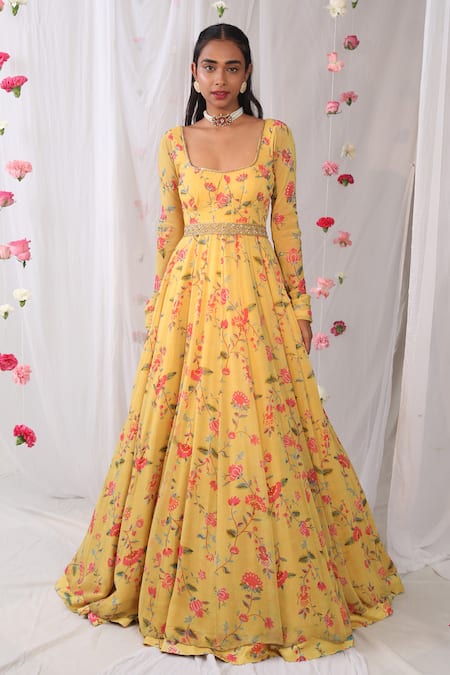 Esha Koul Organza Embroidered Belt 