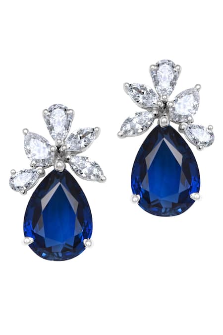 Diosa Paris Jewellery  Swarovski Zirconia Stud Earrings 