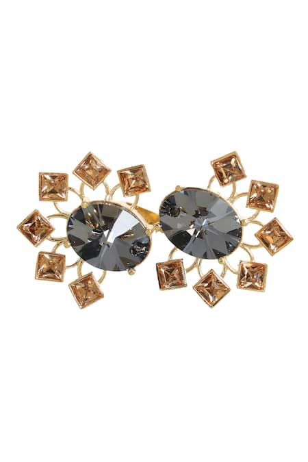 Esme by Aashna Dalmia Crystal Ring 