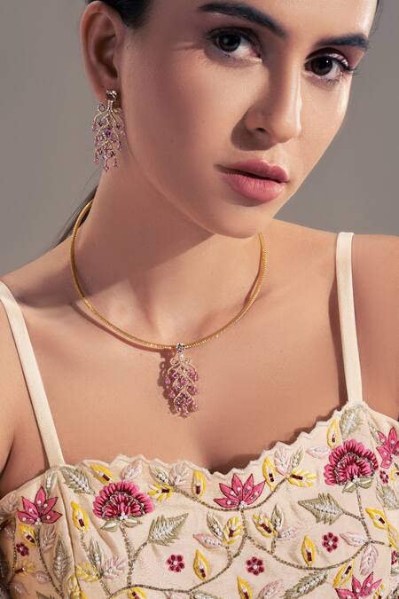 Shop Shloka Sudhakar Beige Organza, Crepe Floral Open Scallop Cape And Pant Set Online at Aza Fashions Shop_Shloka Sudhakar_Beige Organza, Crepe Floral Open Scallop Cape And Pant Set _Online_at_Aza_Fashions