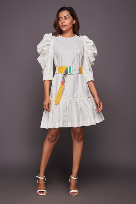 Deepika Arora Puff Sleeve Dress 