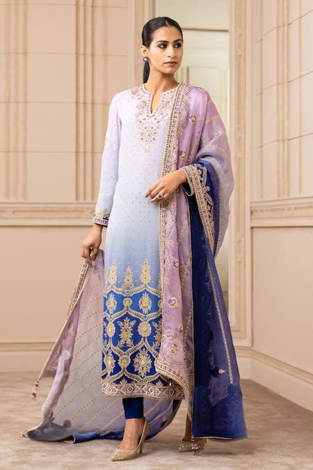 Tarun Tahiliani Floral Print Kurta Set 