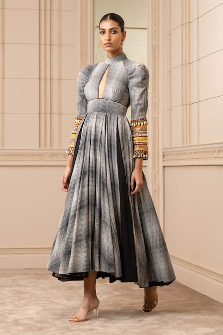 Tarun Tahiliani Handloom Anarkali Dress 