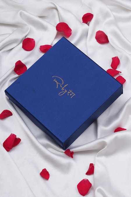 Shop Ruby Raang Multi Color Kundan Drop Necklace Online at Aza Fashions Shop_Ruby Raang_Multi Color Kundan Drop Necklace _Online_at_Aza_Fashions