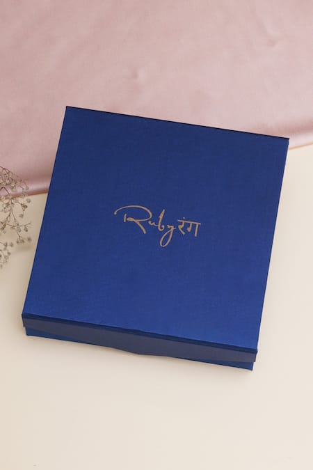 Shop_Ruby Raang_Multi Color Handcrafted Kundan Studded Necklace _Online_at_Aza_Fashions