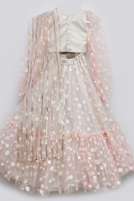 Fayon Kids Embellished Lehenga Set 