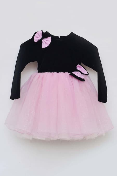Buy Toy Balloon Kids Girls Black A Line Dress - Dresses for Girls 1587600 |  Myntra
