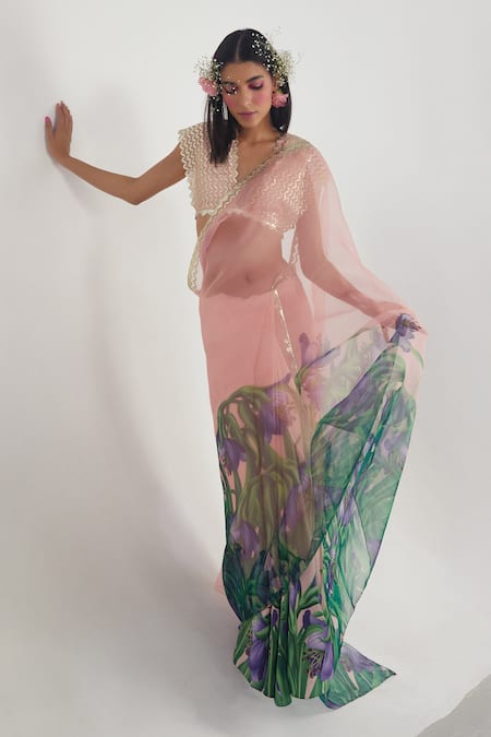 Limerick by Abirr N' Nanki Embroidered Blouse 