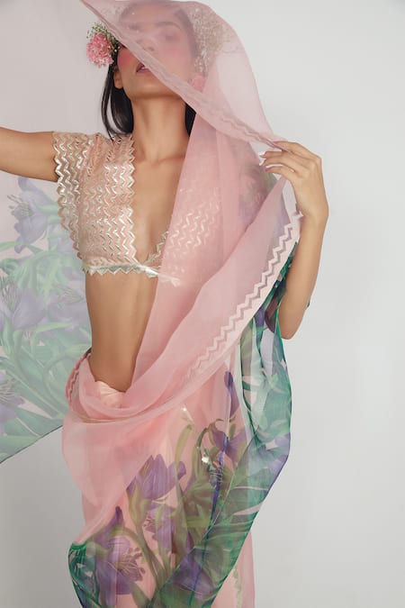 Limerick By Abirr N' Nanki Embroidered Blouse 