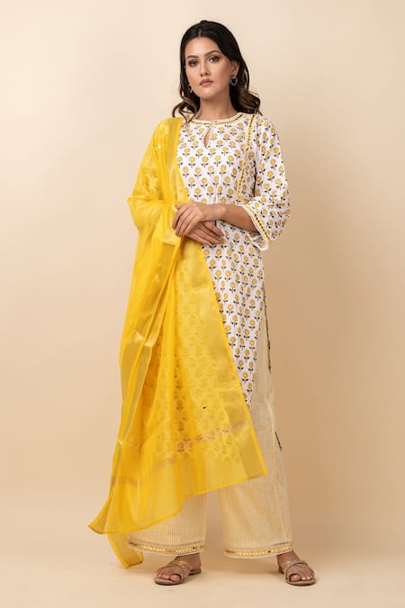 Kalakaari By Sagarika Cotton Printed Kurta Set 