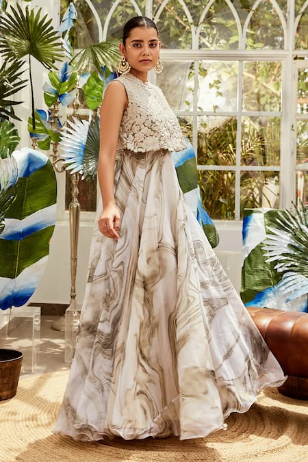 Mermaid Wedding Dress 3D Floral High Neck Long Sleeve Lace Applique Bridal  Gown | eBay