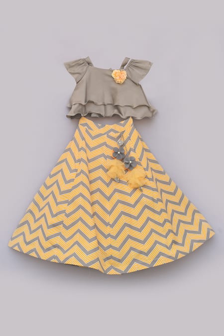 Fayon Kids Embellished Lehenga Set 