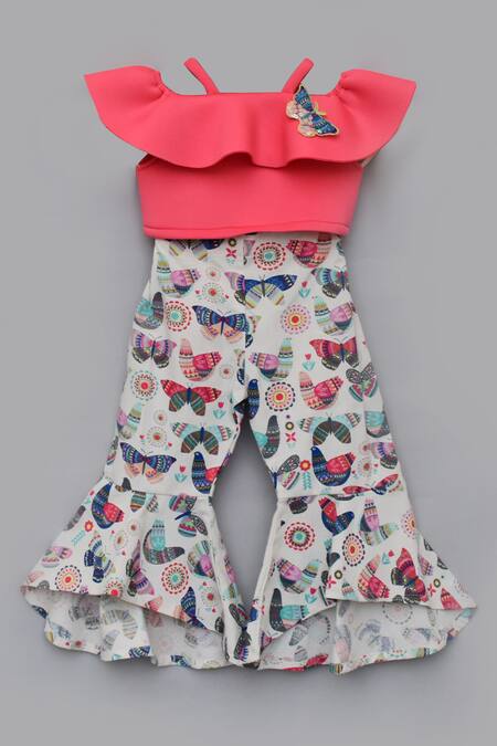 FAYON KIDS Cotton Printed Pant Set 
