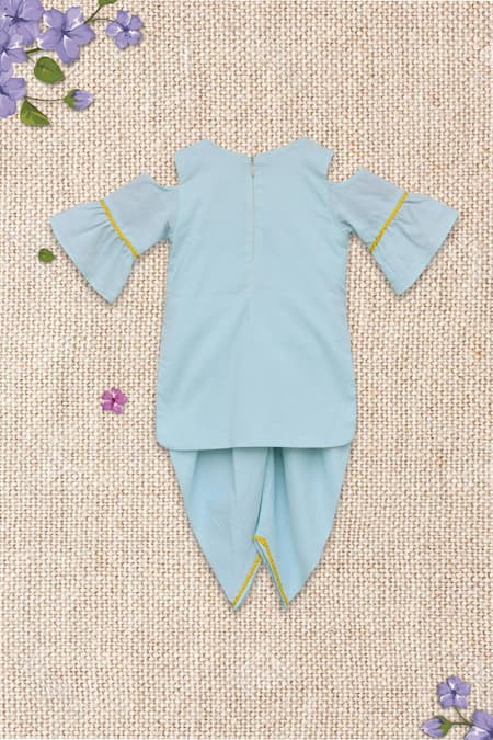 Fayon Kids Embroidered Kurta Set 