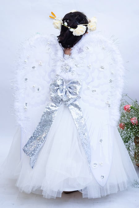 Fayon Kids Embroidered Gown 