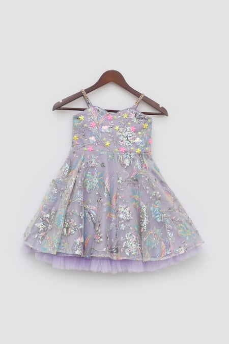 Sequined A-line dress - Gold-coloured - Kids | H&M IN