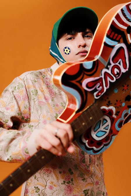 Buy Wabi Sabi By Anshum-Ritesh Off White Chanderi Embroidery Floral Fantasy Kurta Set Online at Aza Fashions Buy_Wabi Sabi By Anshum-Ritesh_Off White Chanderi Embroidery Floral Fantasy Kurta Set _Online_at_Aza_Fashions