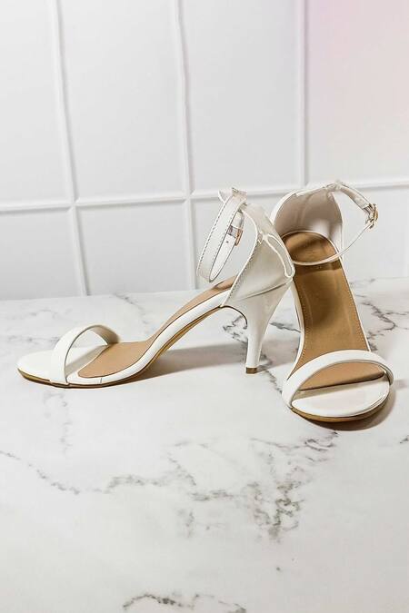 Cute White Heels - Strappy White Heels - Ankle Strap High Heels - Lulus