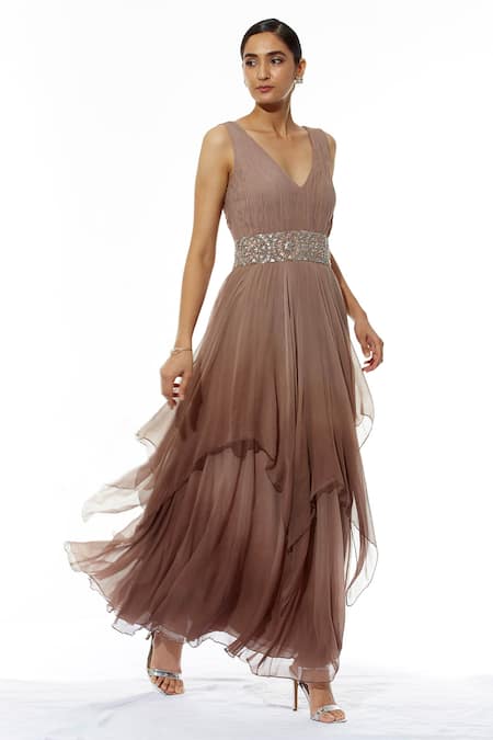 Mac Duggal Evening - 79317D Sequin Beaded A-Line Dress | A line gown,  Evening dresses, Mother of the bride dresses