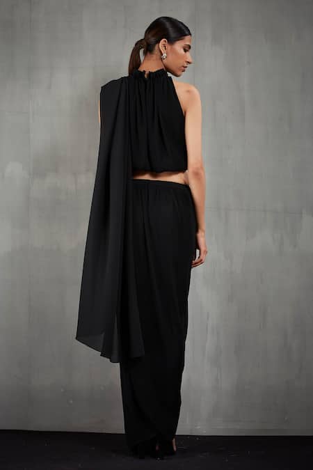 Kavita Bhartia Pant Saree with Blouse