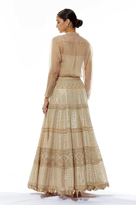 Kavita Bhartia Embroidered Lehenga Set 