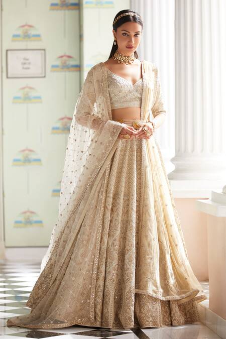 Anita Dongre Cotton Silk Lehenga – Sakhya