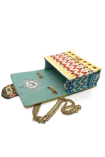Buy The Garnish Company Yellow Embroidery, Beads Sydney Printed Sling Bag Online at Aza Fashions Buy_The Garnish Company_Yellow Embroidery, Beads Sydney Printed Sling Bag _Online_at_Aza_Fashions