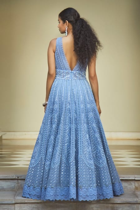 Jade By Monica & Karishma Aaira Net Gown 