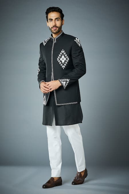 Buy New Collection of Indian Traditional Partywear Ethnic Kurta Pajama With  Bandhgala Jodhpuri Blazer for Men. Online in India - Etsy | Blazers for  men, Dress suits for men, Mens blazer jacket