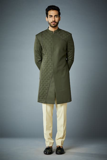 Gargee Designers Woven Sherwani Set 