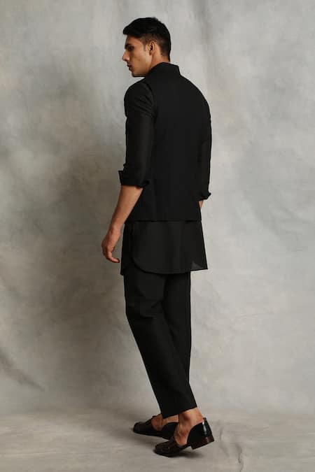 Gargee Designers Bundi & Cotton Silk Kurta Set 