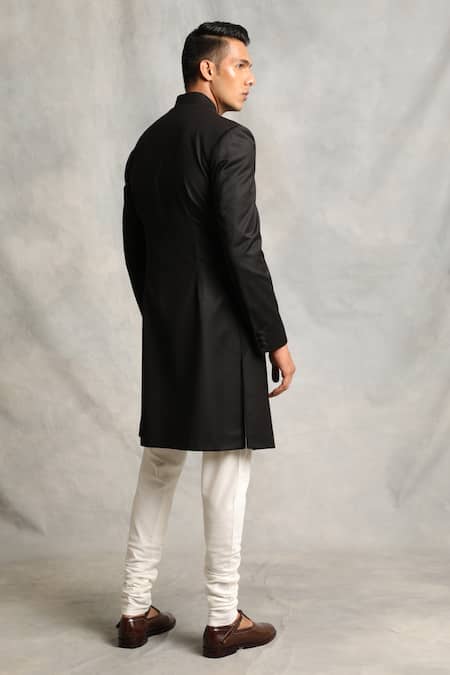 Gargee Designers Mandarin Collar Sherwani Set 