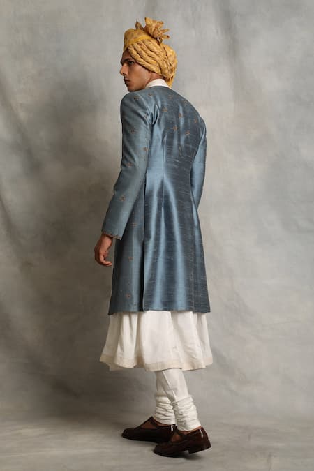 Gargee Designers Embroidered Sherwani & Angrakha Kurta Set 