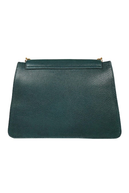 The Leather Garden Flap Sling Bag 