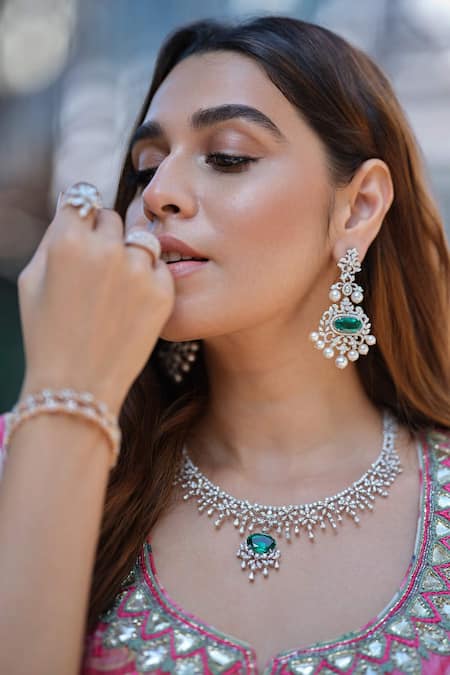 Gopi Vaid_Multi Color Cotton Silk Round Peplum Tunic And Sharara Set _Online_at_Aza_Fashions