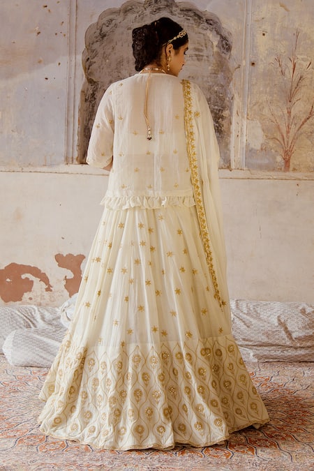 Gulabo Jaipur Heer Embroidered Kurta Lehenga Set 