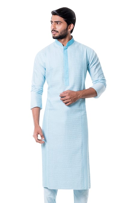 Smriti by Anju Agarwal Embroidered Kurta Set 