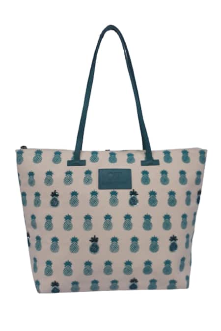 Pineapple Personalized Tote Bag - Pipsy