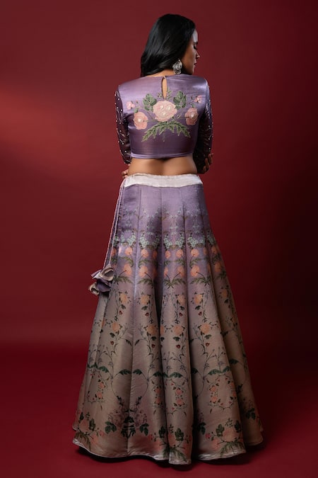 Nautanky Aaftab Lehenga Set 