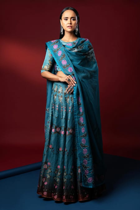 Nautanky Ziba Lehenga Set 