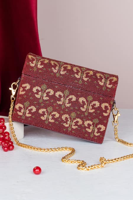 Maroon crossbody discount